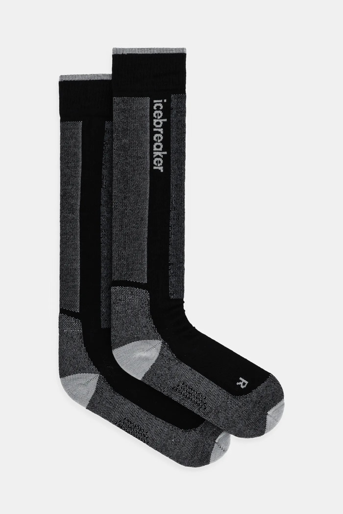 Icebreaker Ciorapi de schi Merino Ski+ Light negru IB0A573N09Y1