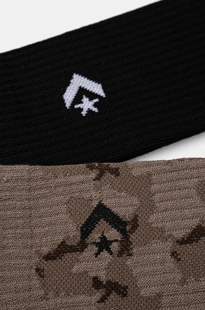 Ponožky Converse 2-pak E1303B.2010 čierna AW24