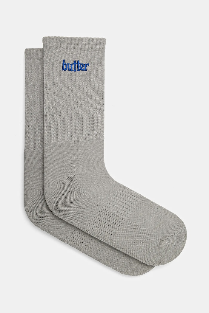 Butter Goods Sosete Basic Socks gri BG243910