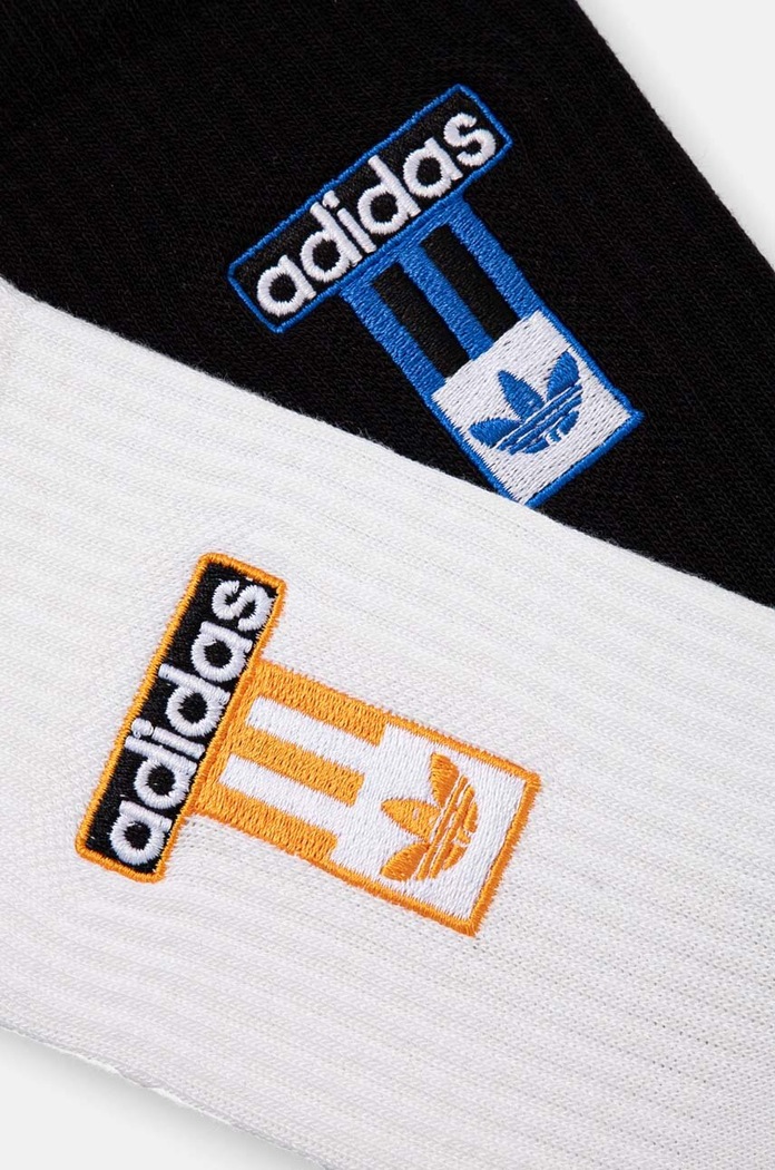 Čarape adidas Originals 2-pack IW8521 bijela AW24