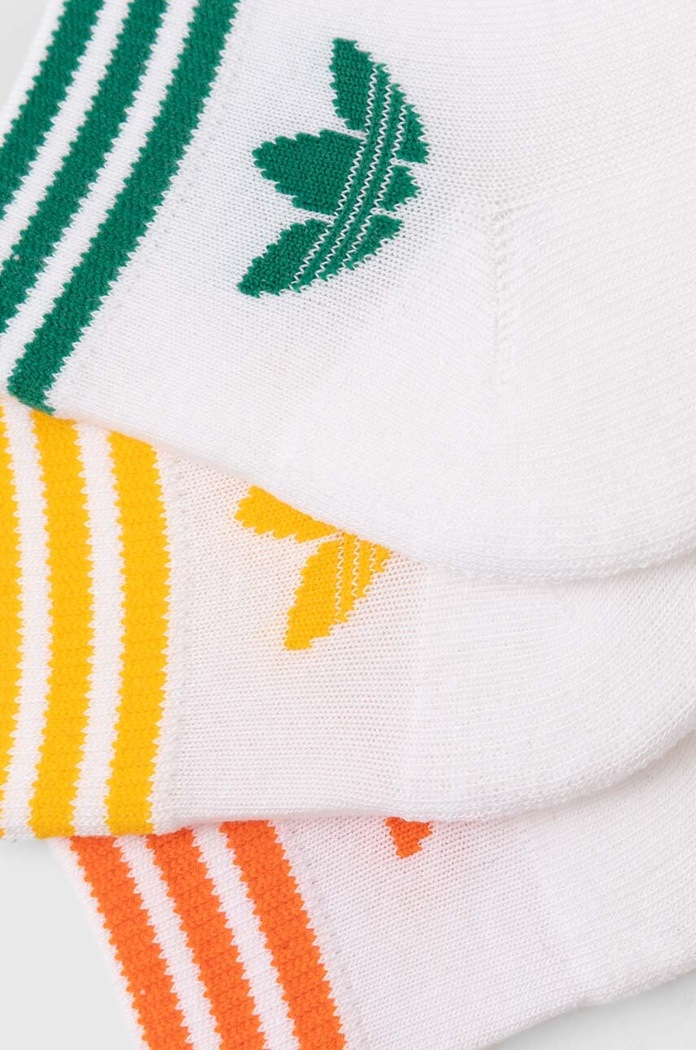 Κάλτσες adidas Originals 3-pack IX7521 λευκό AW24