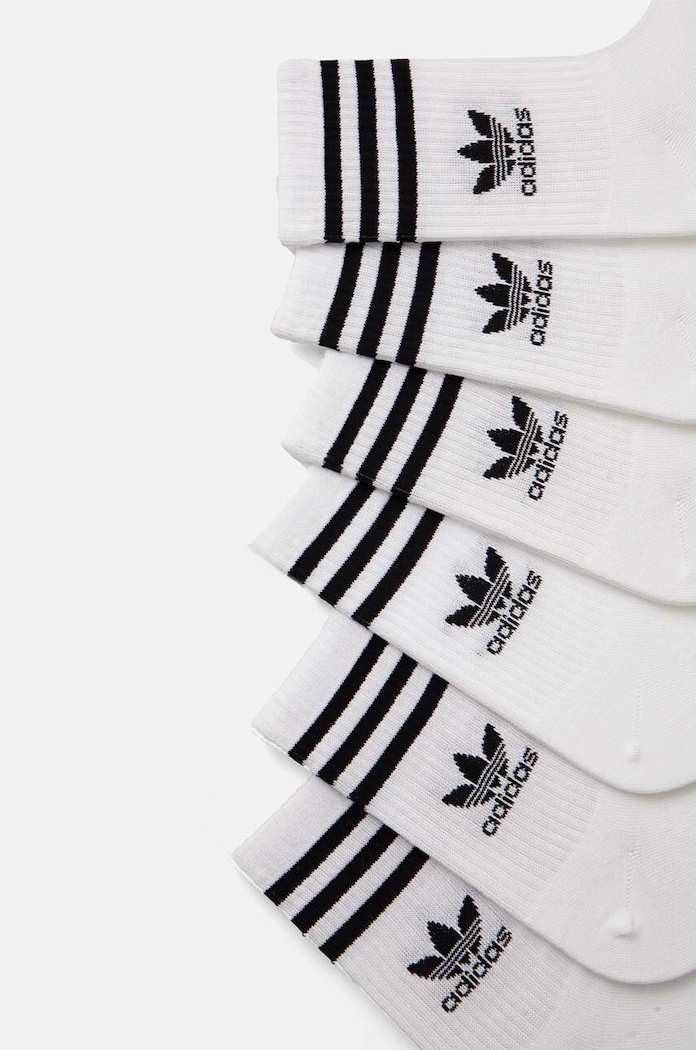 Κάλτσες adidas Originals Adicolor JE1828 λευκό AW24