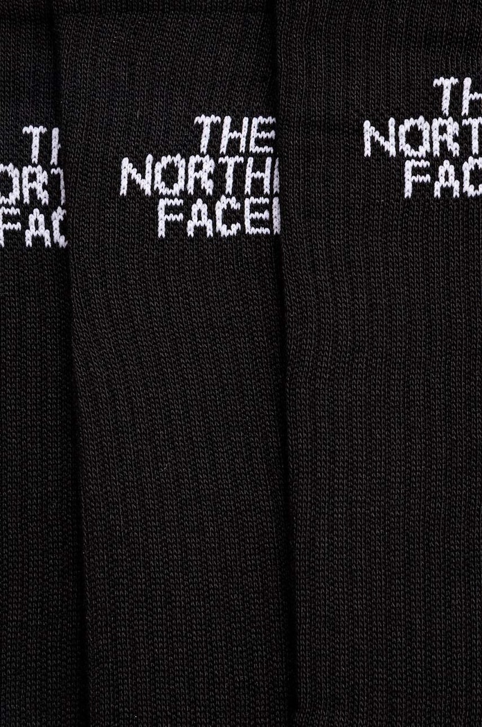 Ponožky The North Face 3-pak NF0A882HJK31 čierna AW24