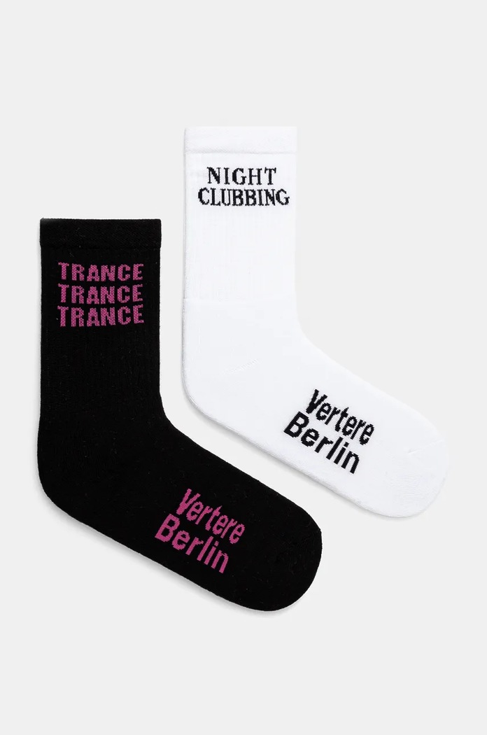 Čarape Vertere Berlin 2-pack Planet friendly bijela VER.SK.SET05