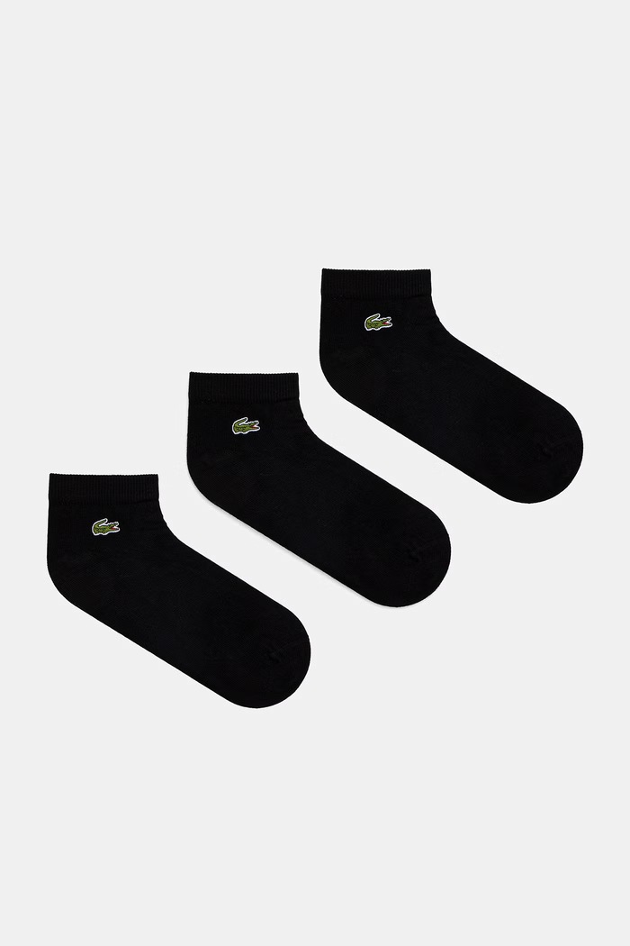 Lacoste skarpetki 3-pack 3-pack czarny RA2917