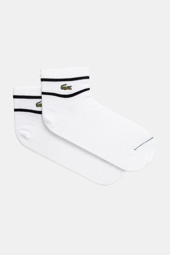 Κάλτσες Lacoste ψηλές κάλτσες λευκό RA2932
