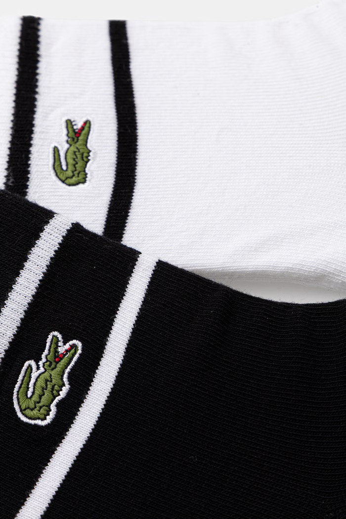 Lacoste skarpetki 2-pack RA2932 czarny SS26