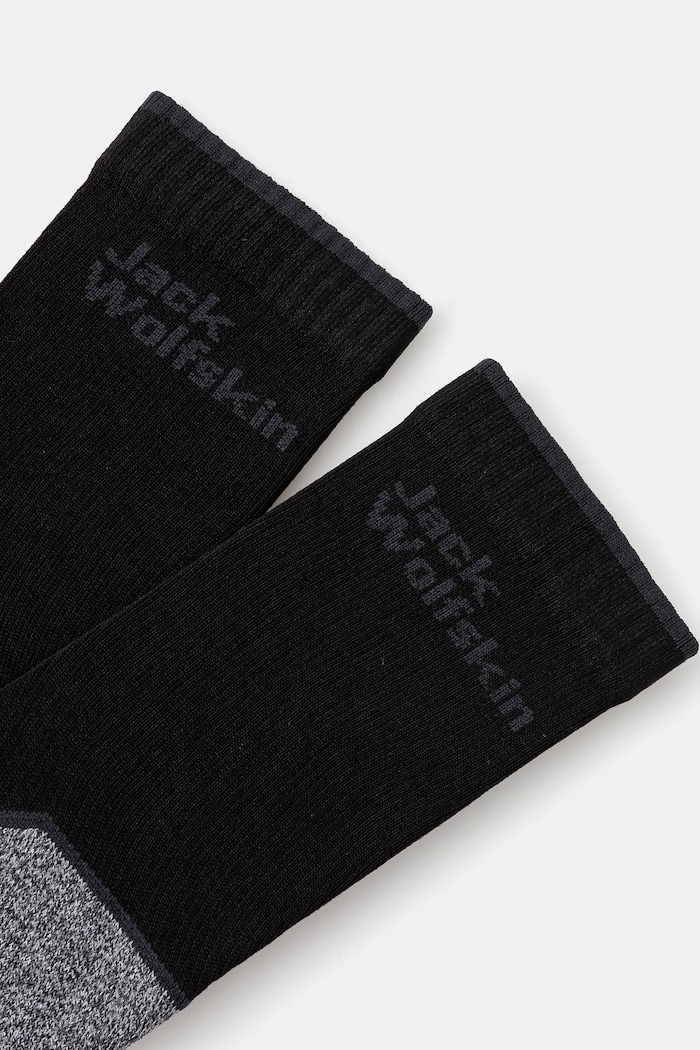 Jack Wolfskin sosete Vojo A60133 negru AW25