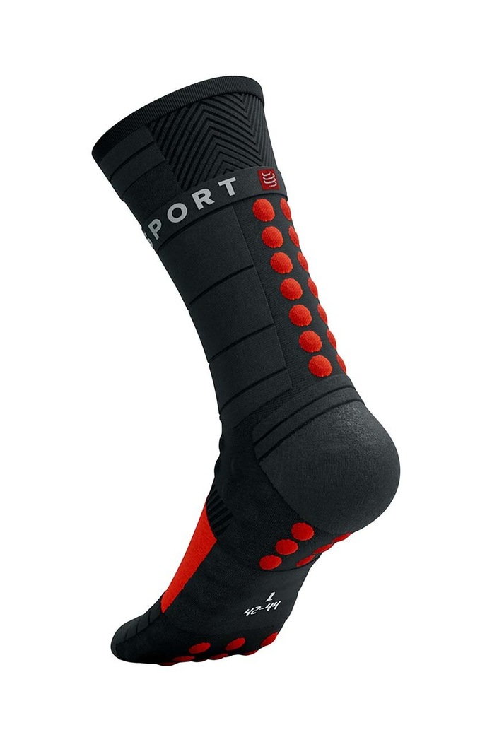 Ponožky Compressport Pro Racing Socks Winter Run SCRU203 čierna