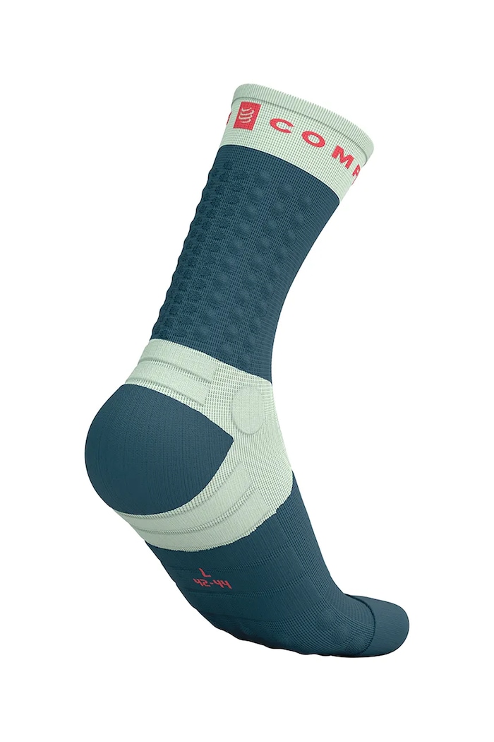 Κάλτσες Compressport Ultra Trail Socks V2.0 τιρκουάζ SQTU355