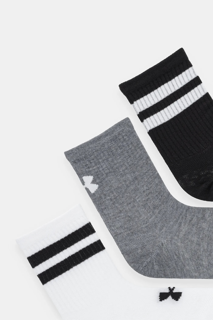 Oblačila Nogavice Under Armour 6-pack 1387058 bela