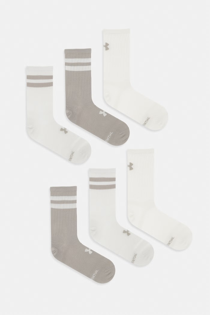 Under Armour șosete 6-pack sosete lungi bej 1387058