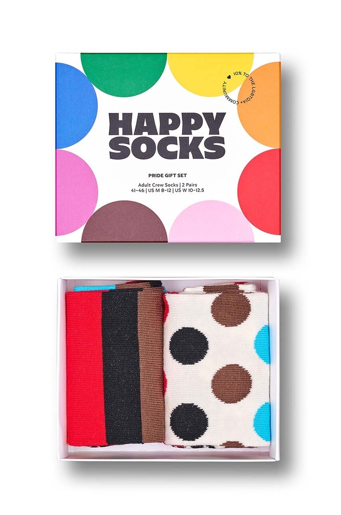 Skarpetki GIFTBOX 2-pack Happy Socks P001718 multicolor