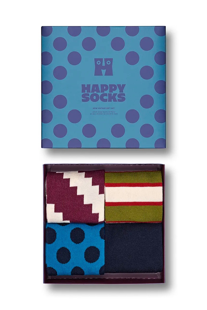 Happy Socks sosete GIFTBOX 4-pack sosete lungi multicolor P001815