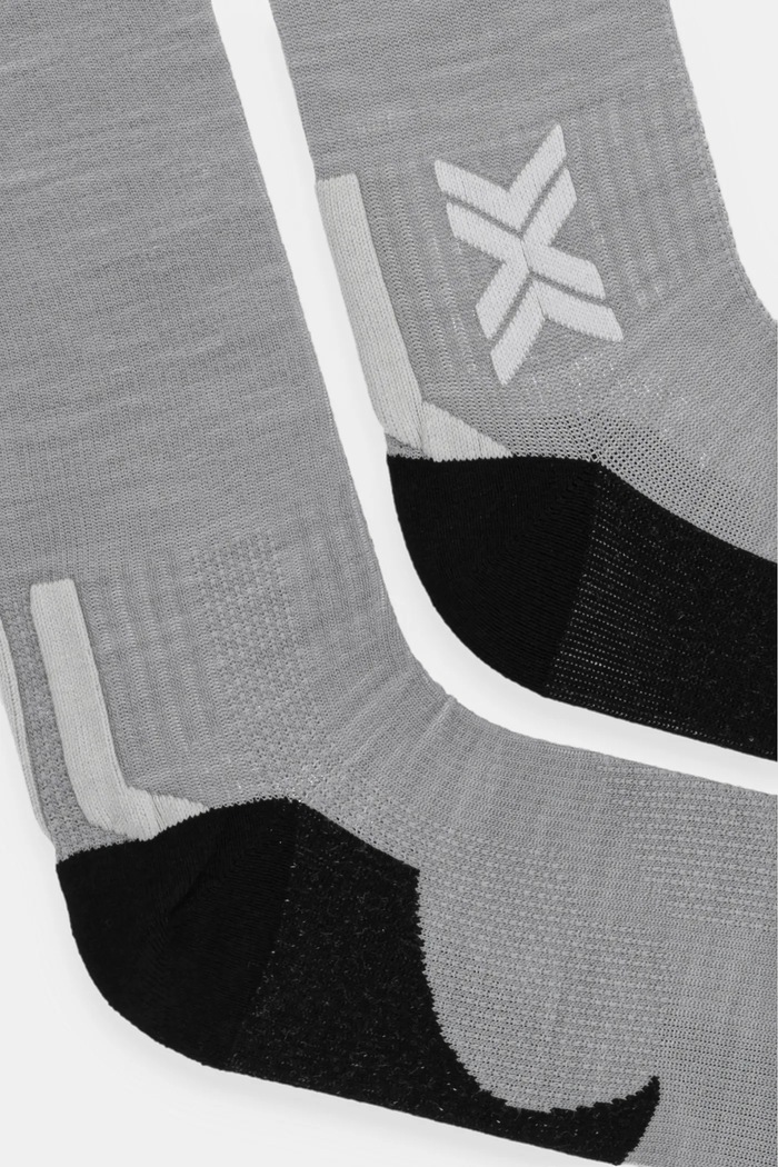 Ponožky X-Socks Run Discover Merino Crew XS.RQDMW24U sivá AW24