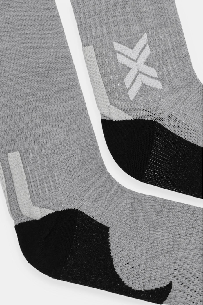 Ponožky X-Socks Run Discover Merino Crew XS.RQDMW24U sivá AW24