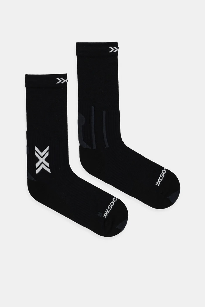 Ponožky X-Socks Run Perform Warm Crew beh čierna XS.RQPWW24U