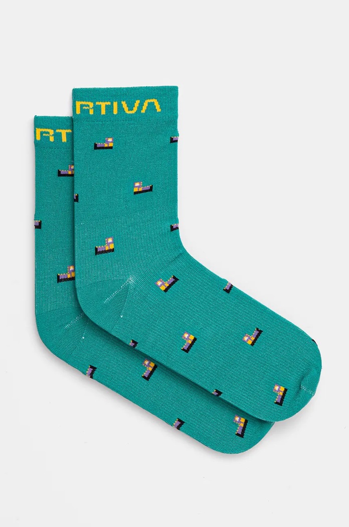 Čarape LA Sportiva Outdoor Fun tirkizna 79E608100