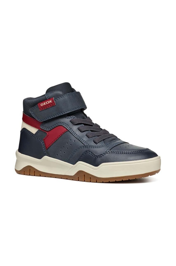 Dětské sneakers boty Geox PERTH imitace kůže modrá J367RF.0MEFU.36.41