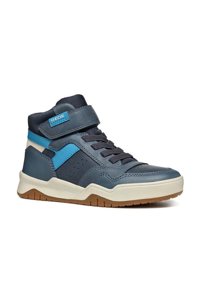 Geox sneakersy dziecięce PERTH imitacja skóry licowej czarny J367RF.0MEFU.36.41
