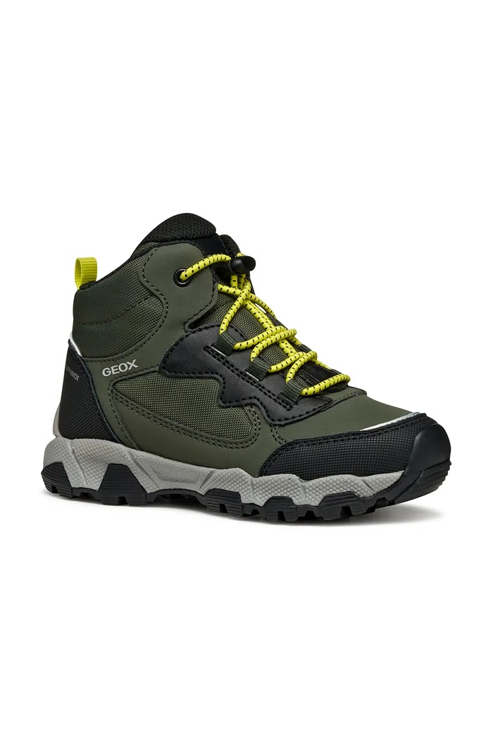 Geox pantofi copii MAGNETAR ABX imitatie de piele verde J463ZC.050FU.24.27