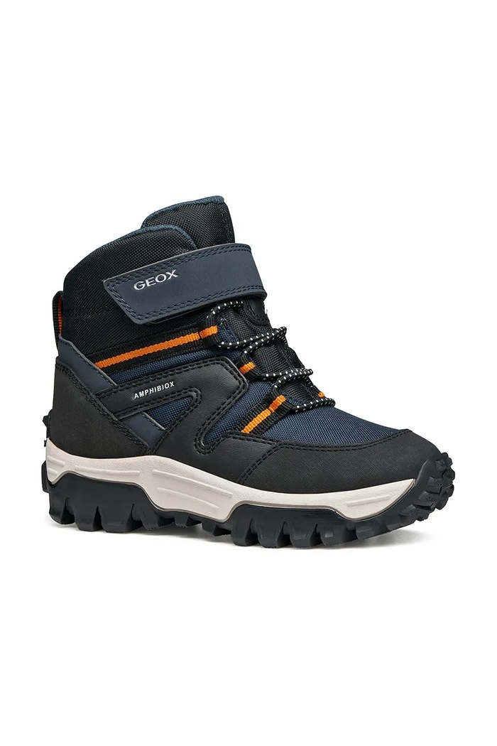 Geox Dětské zimní boty Geox HIMALAYA ABX námořnická modř J46FRD.050FU.36.41