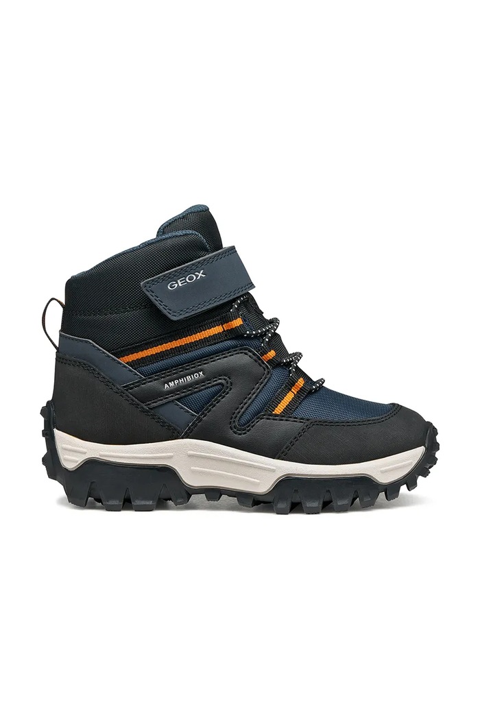 Geox Dětské zimní boty Geox HIMALAYA ABX J46FRD.050FU.36.41 námořnická modř AW25