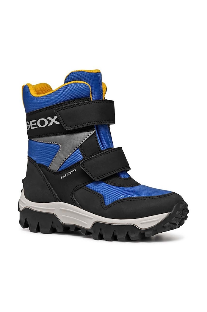 Dětské sněhule Geox HIMALAYA ABX zateplené modrá J46FRE.0FU50.24.27