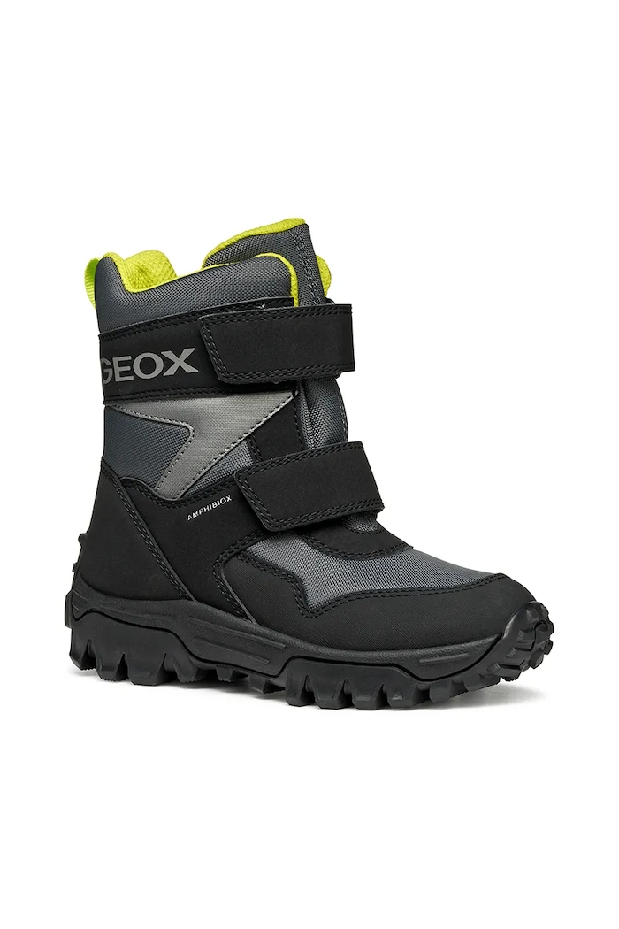 Detské snehule Geox HIMALAYA ABX textilný sivá J46FRE.0FU50.28.35
