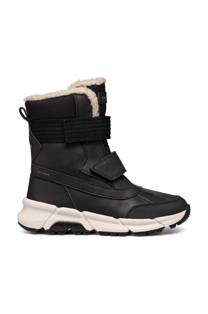 Geox Detské snehule Geox FLEXYPER PLUS J46LCF.0MEFU.36.41 čierna AW25