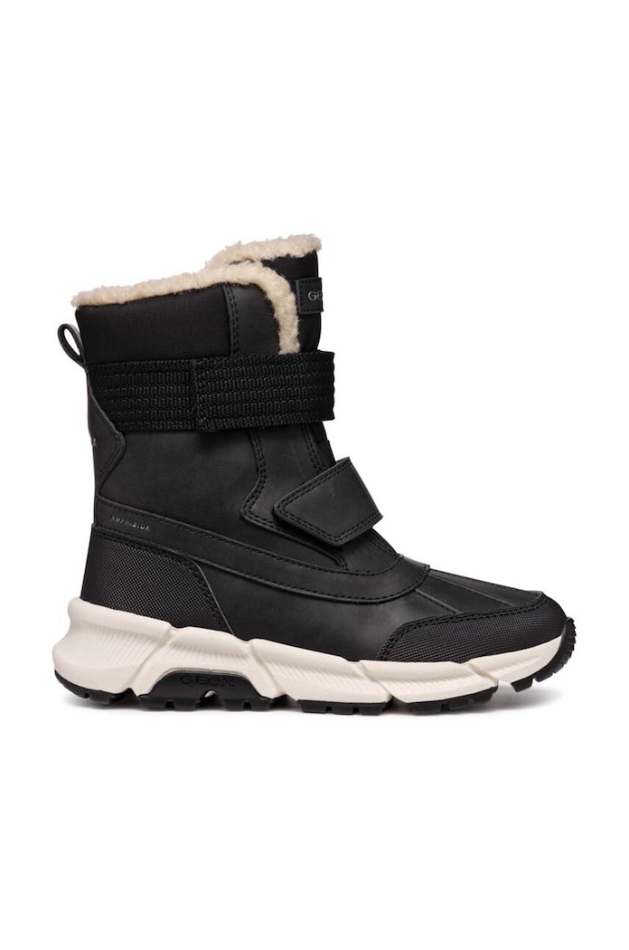 Geox Detské snehule Geox FLEXYPER PLUS J46LCF.0MEFU.36.41 čierna AW25