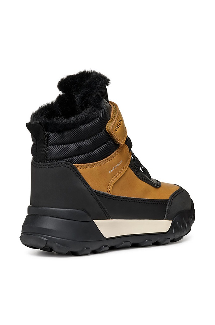 Chlapec Geox Detské snehule Geox TREKKYUP ABX J46MBE.0MEFU.28.35 hnedá
