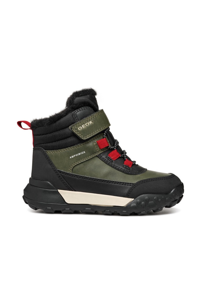Geox śniegowce dziecięce TREKKYUP ABX J46MBE.0MEFU.28.35 zielony NC24