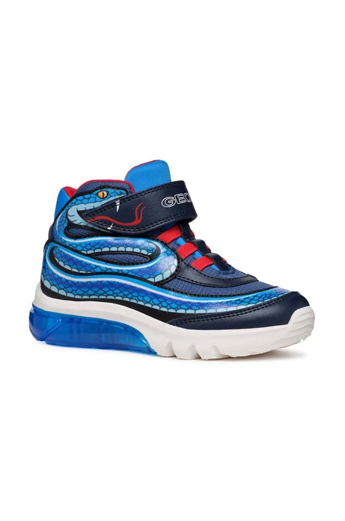 Geox sneakersy dziecięce CIBERDRON syntetyczny niebieski J46LBB.011BC.32.35