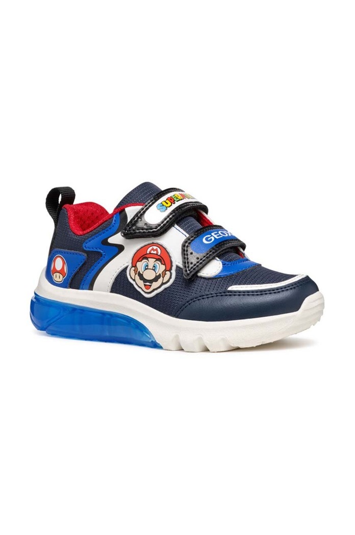 Geox sneakers pentru copii CIBERDRON textil bleumarin J46LBI.054FU.32.35