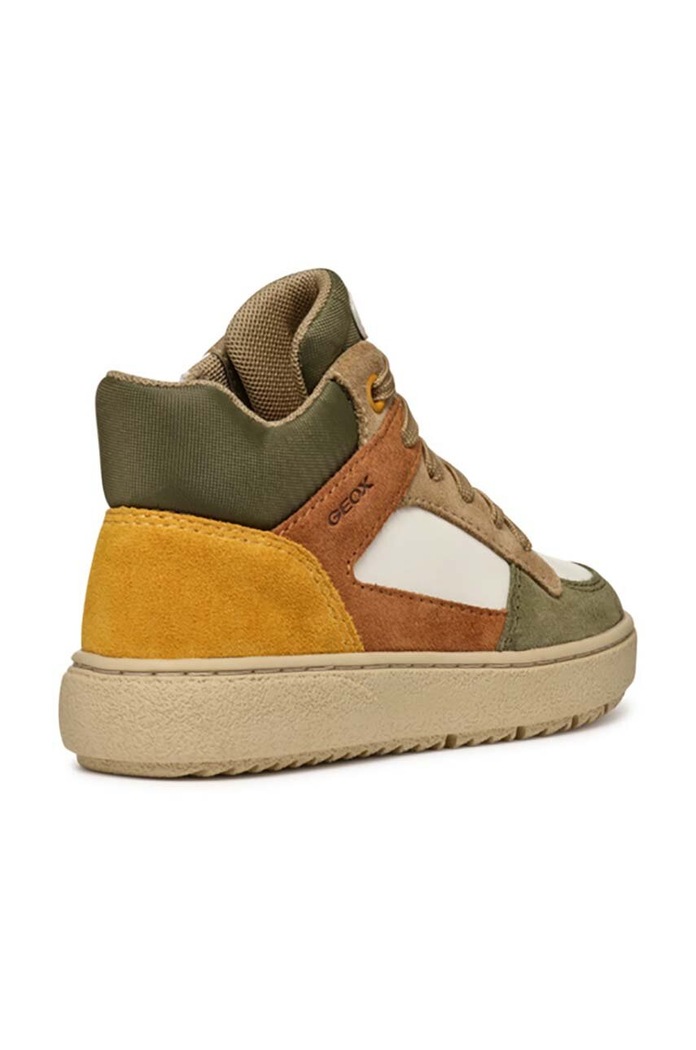 Băieți Geox sneakers pentru copii THELEVEN J46LDC.5422.36.39 verde