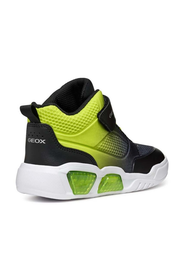 Chłopiec Geox sneakersy dziecięce ILLUMINUS J46GVB.0EE54.32.35 zielony