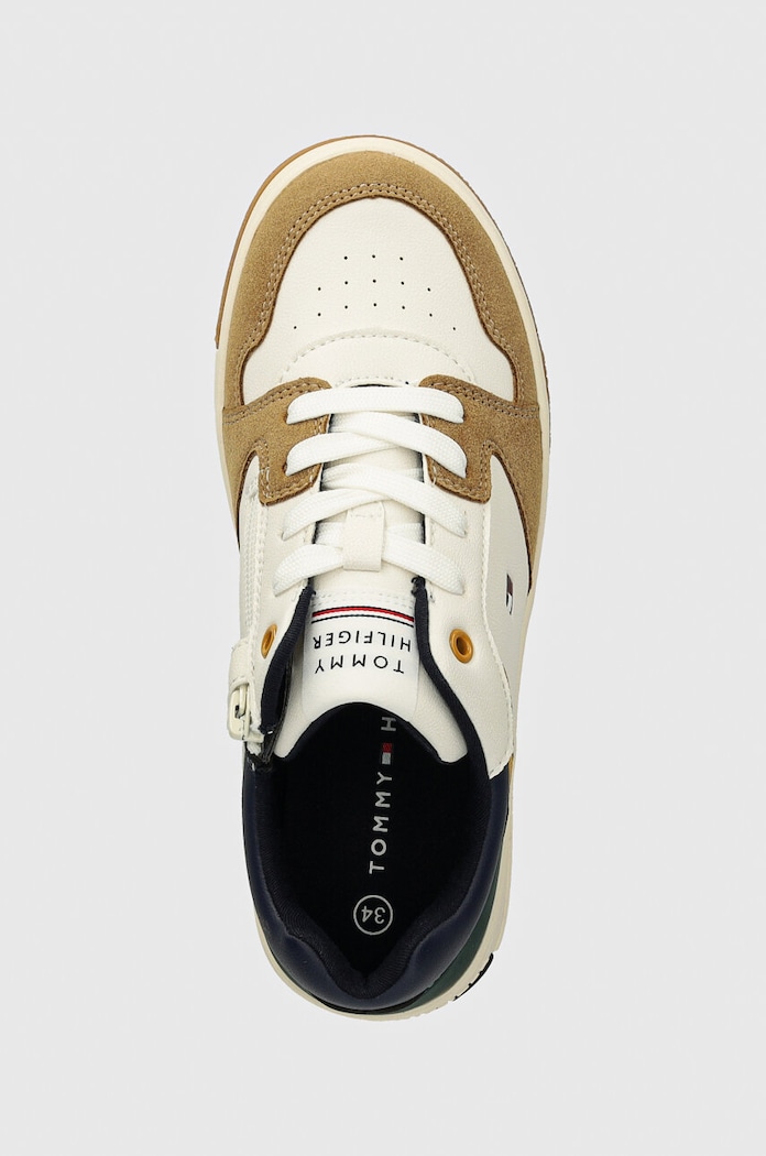 Παιδικά sneakers Tommy Hilfiger καφέ T3X9.33639.30.34