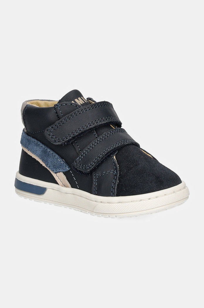Dětské kožené sneakers boty Primigi přírodní kůže námořnická modř 6904900.20.24