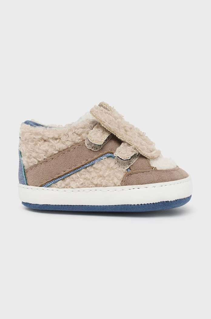 Chłopiec Mayoral Newborn buty niemowlęce 9785.1M.Newborn.9BYH beżowy