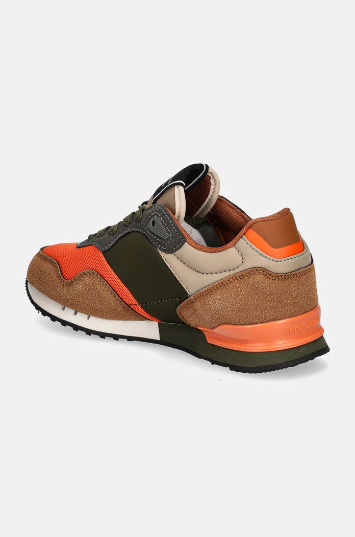 CHLAPEC Pepe Jeans Dětské sneakers boty Pepe Jeans LONDON PARK PBS40006 oranžová
