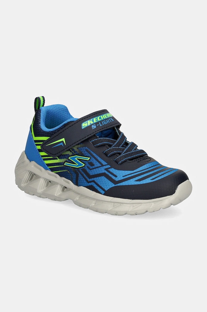 Skechers sneakersy dziecięce MAGNA syntetyczny niebieski 401500N