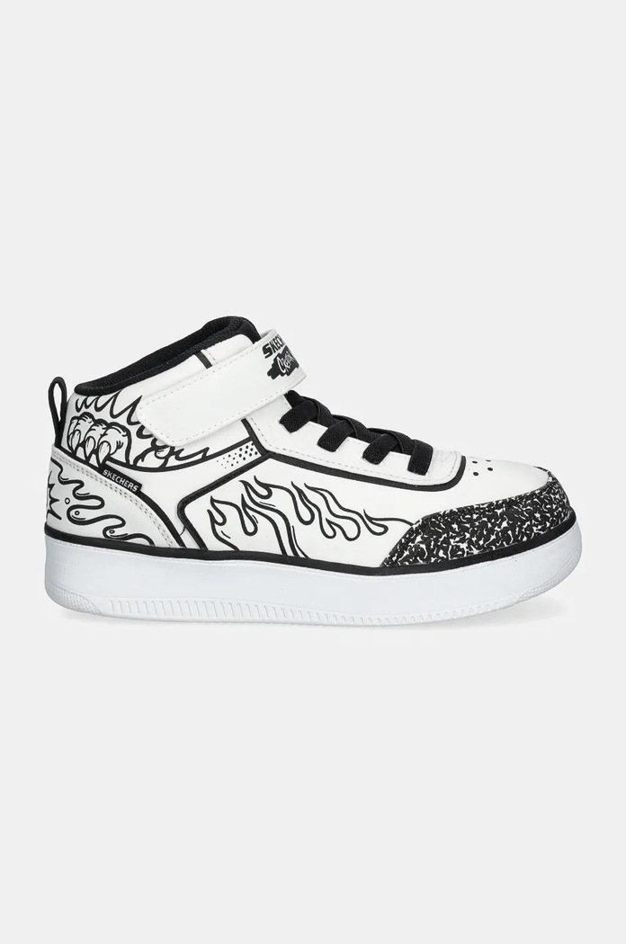 Skechers sneakers pentru copii SPORT COURT 92 403500L alb AW25