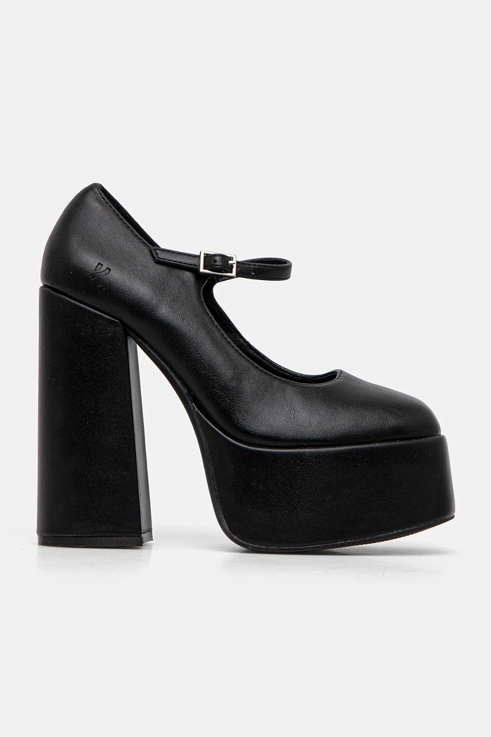 Обувки с дебел ток Koi Footwear DBP2 черен AW24