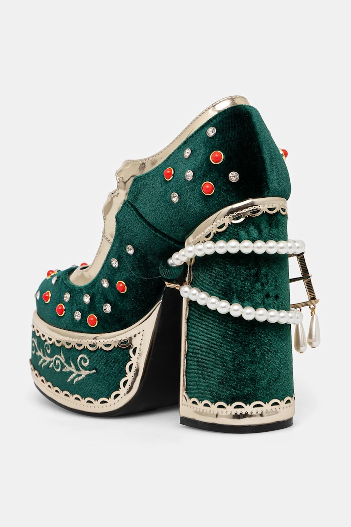 Obuv Lodičky Koi Footwear DPK80 zelená