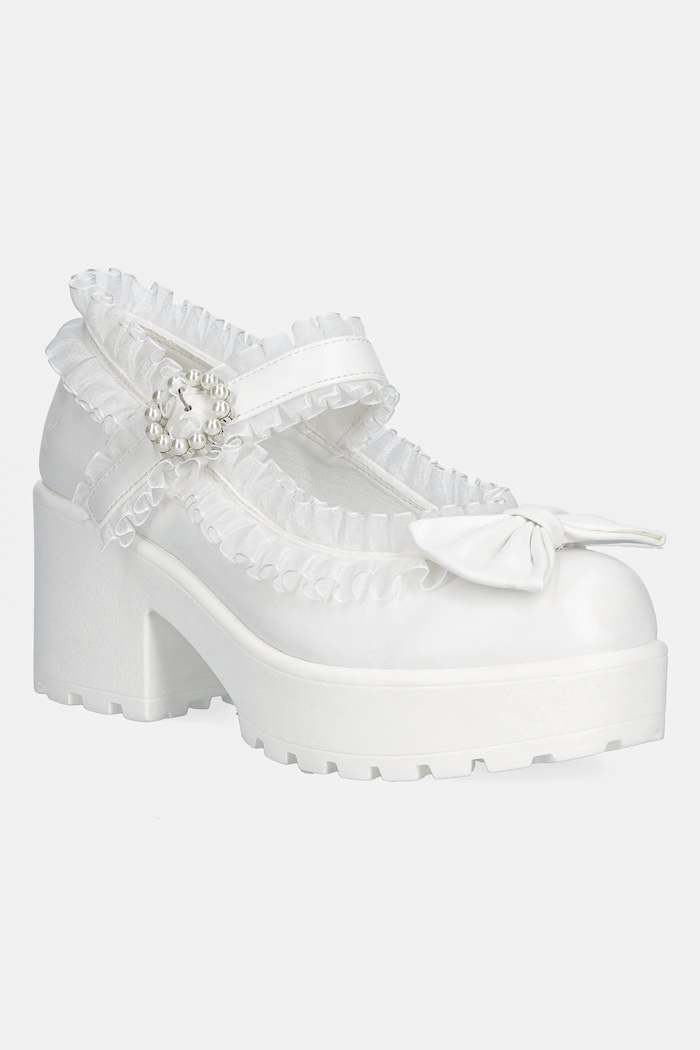 Koi Footwear szpilki niska biały ND682