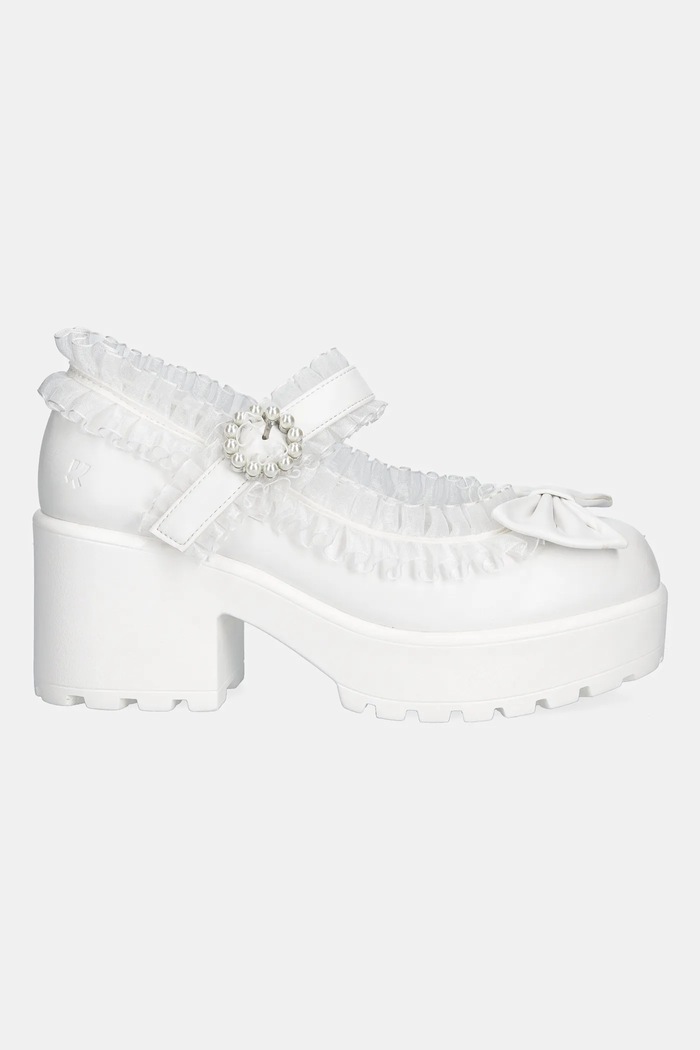 Koi Footwear szpilki ND682 biały SS26