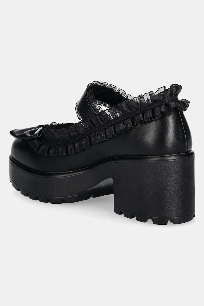 Încălțăminte Koi Footwear pantofi cu toc ND682 negru