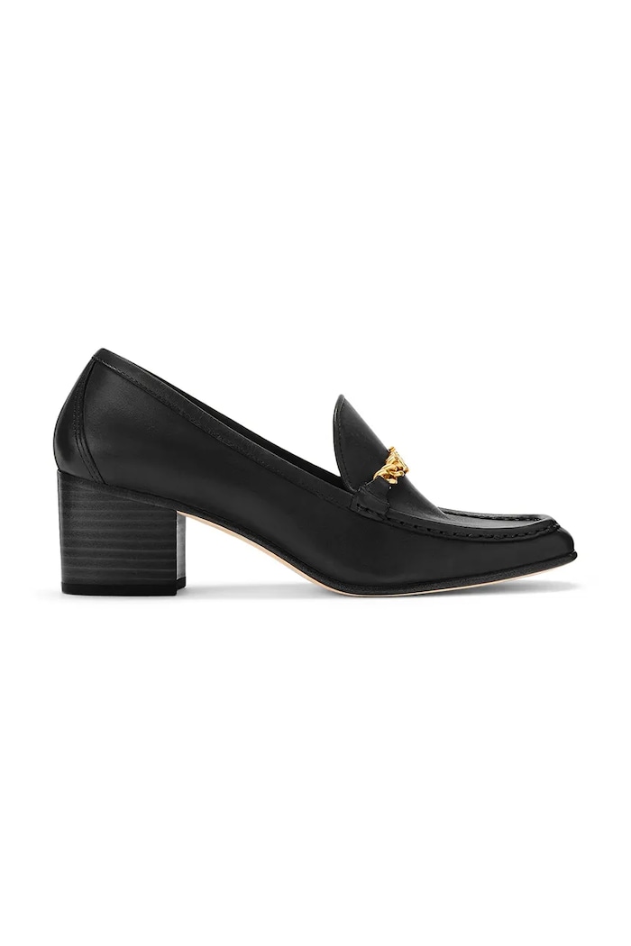 Шкіряні туфлі Lauren Ralph Lauren Winslet блок чорний 802942573001.001