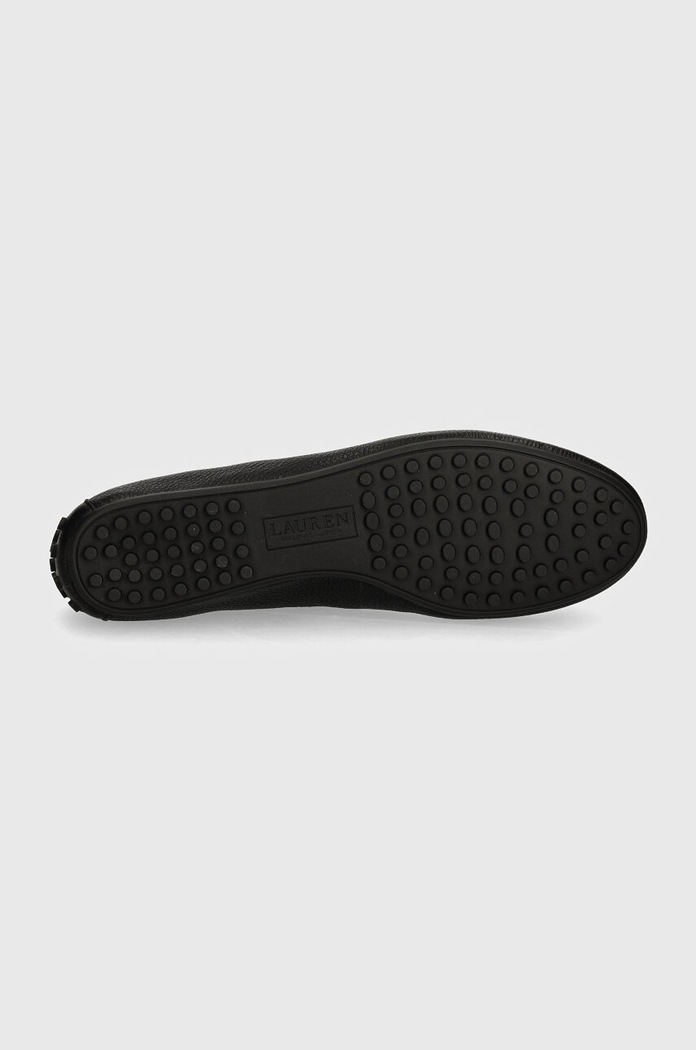 Lauren Ralph Lauren ballerine in pelle Jayna Driver 802942766001.001 nero